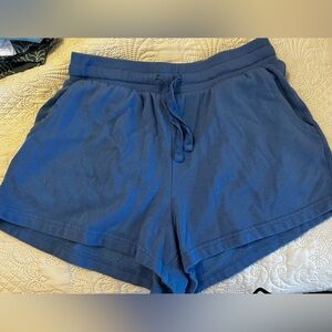 Blue Sweatshorts